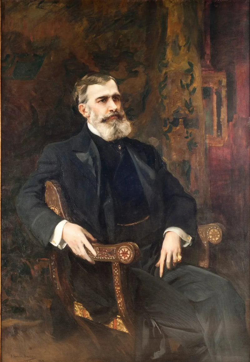 Porträtt av José Prudencio Guerrico - Joaquín Sorolla