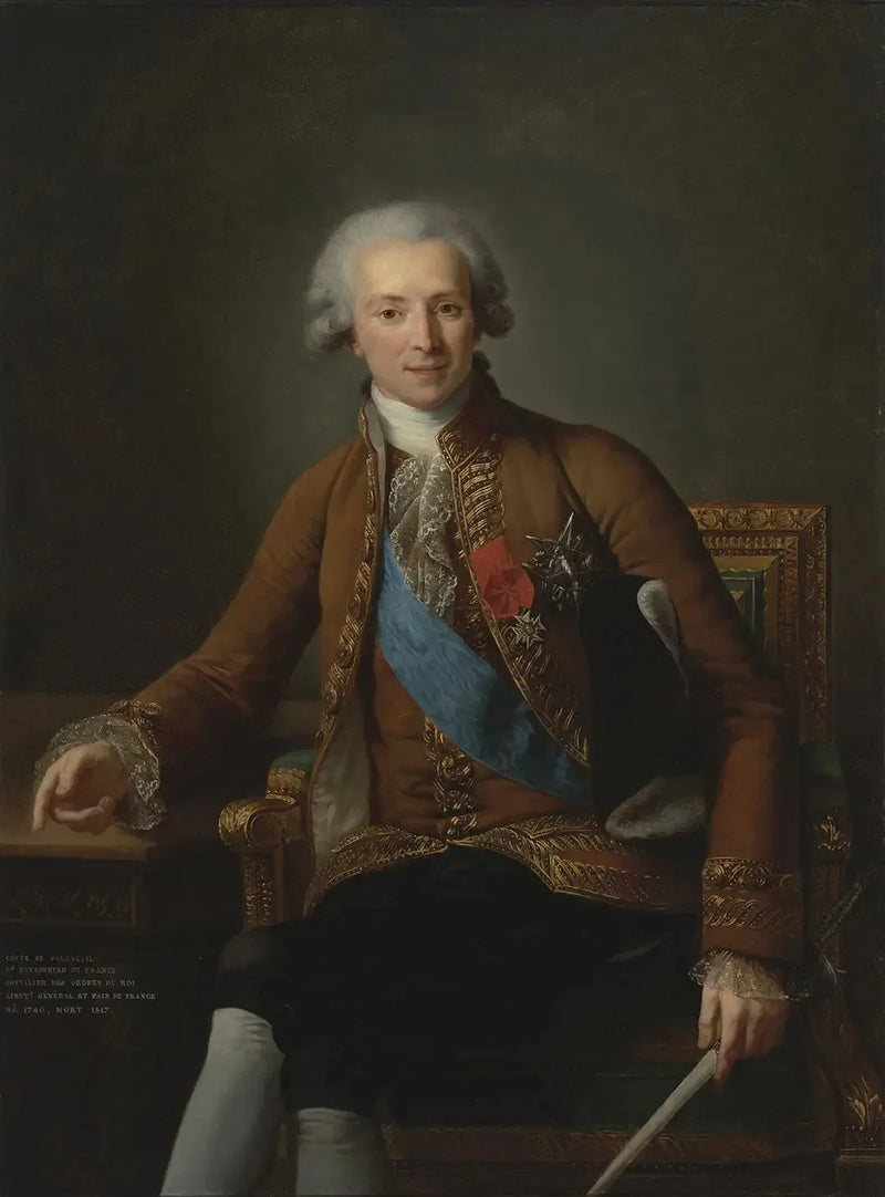 Porträtt av Joseph Hyacinthe François de Paule de Rigaud, greve de Vaudreuil - Élisabeth Vigée Le Brun