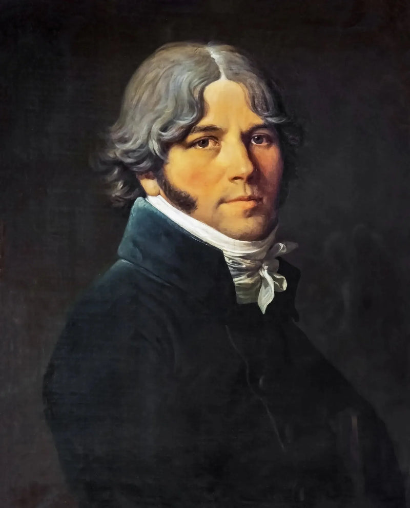 Porträtt av Joseph Ingres, konstnärens far - Jean-Auguste-Dominique Ingres