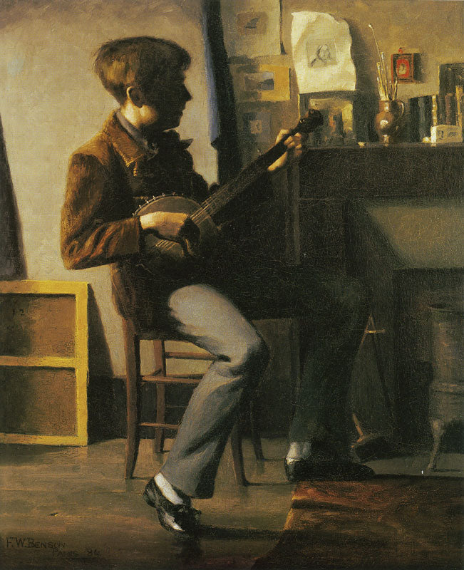 Porträtt av Joseph Lindon Smith - Frank Weston Benson
