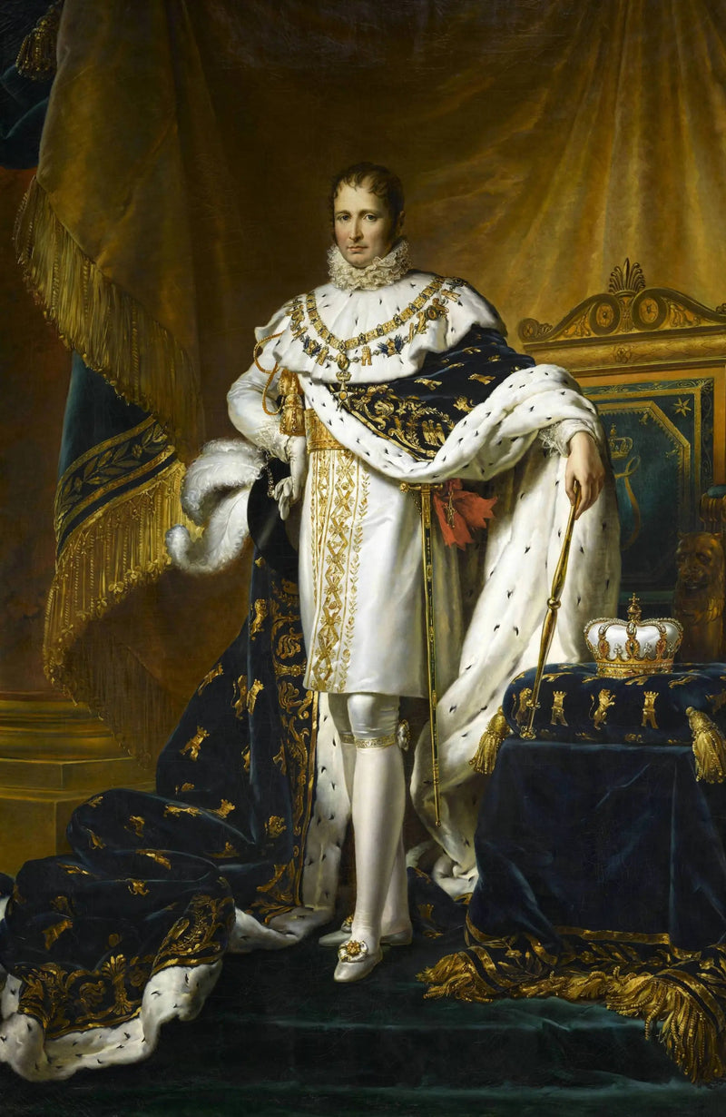 Porträtt av Joseph, Spaniens kung - François Gérard