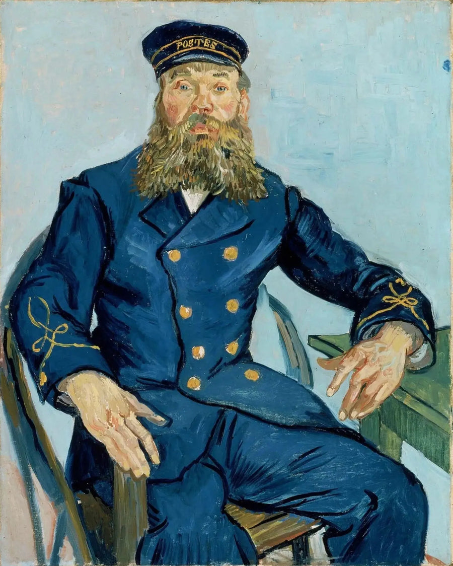 Porträtt av Joseph Roulin - Vincent van Gogh