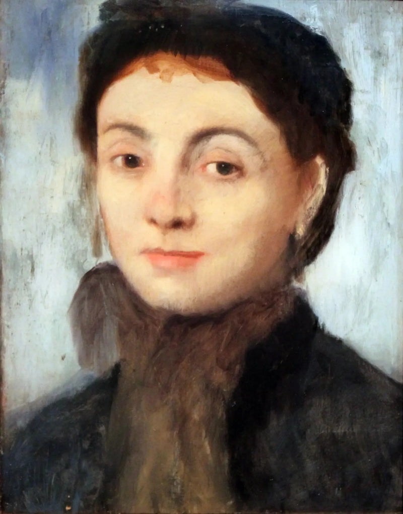 Porträtt av Joséphine Gaujelin - Edgar Degas