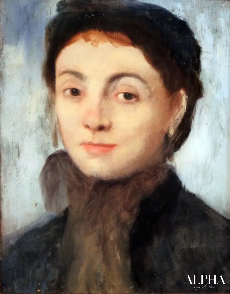 Portrait de Joséphine Gaujelin - Edgar Degas - Reproductions de tableaux et peintures haut de gamme