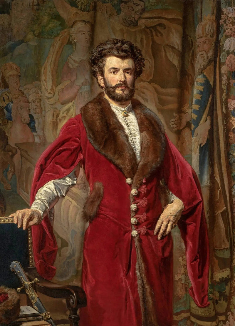Porträtt av Józef Ciechoński - Jan Matejko