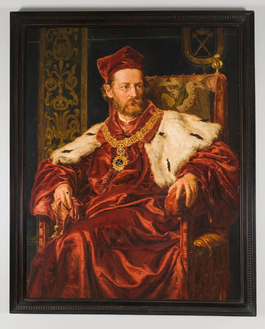 Porträtt av Józef Szujski - Jan Matejko
