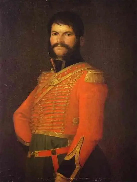 Porträtt av Juan Martin Diez, l'Empecinado - Francisco de Goya