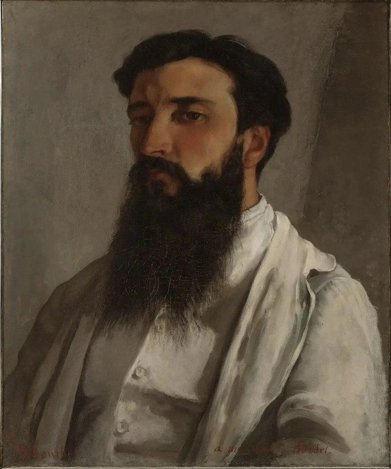 Porträtt av Jules Bordet - Gustave Courbet