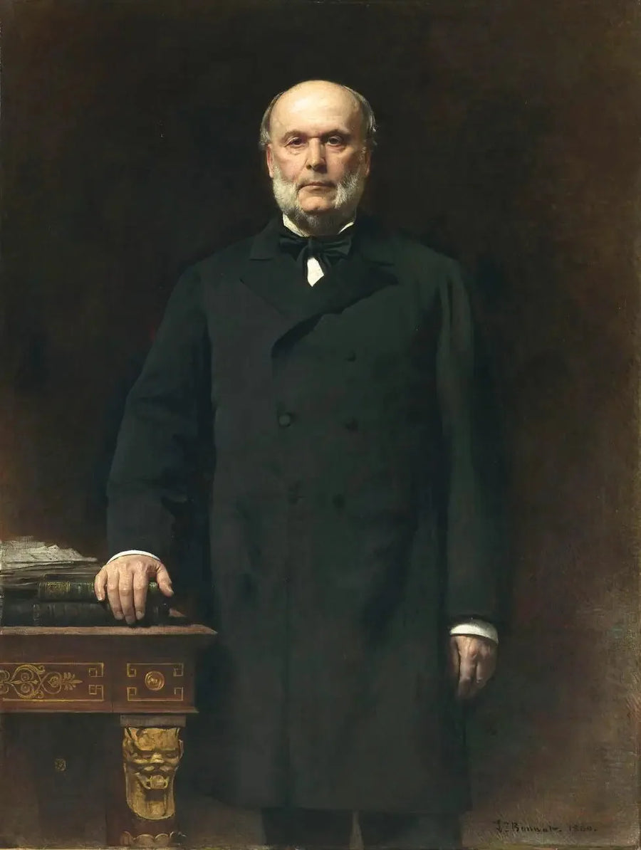 Porträtt av Jules Grévy (1807-1891) - Léon Bonnat