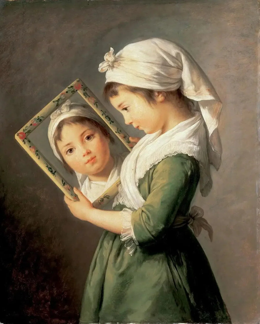 Porträtt av Julie Lebrun - Élisabeth Vigée Le Brun