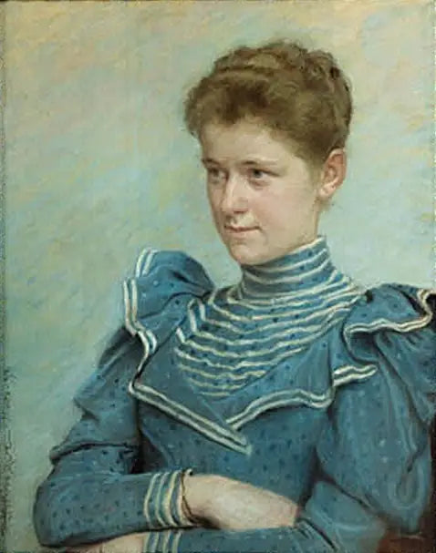 Porträtt av Julie Reinhard, född Vett. - Peder Severin Krøyer
