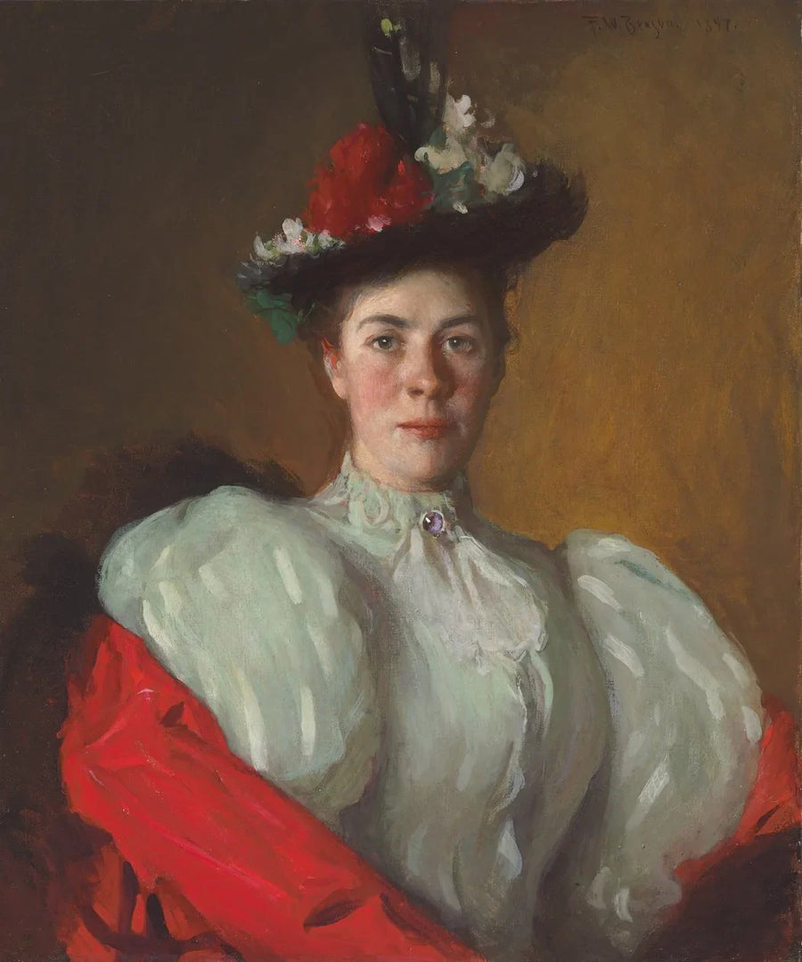 Porträtt av Katherine Cavenaugh - Frank Weston Benson