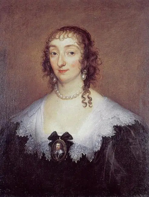 Porträtt av Katherine Manners, hertiginna av Buckingham - Antoine van Dyck