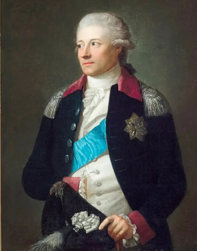 Porträtt av Kazimierz Rzewuski - Anton Graff