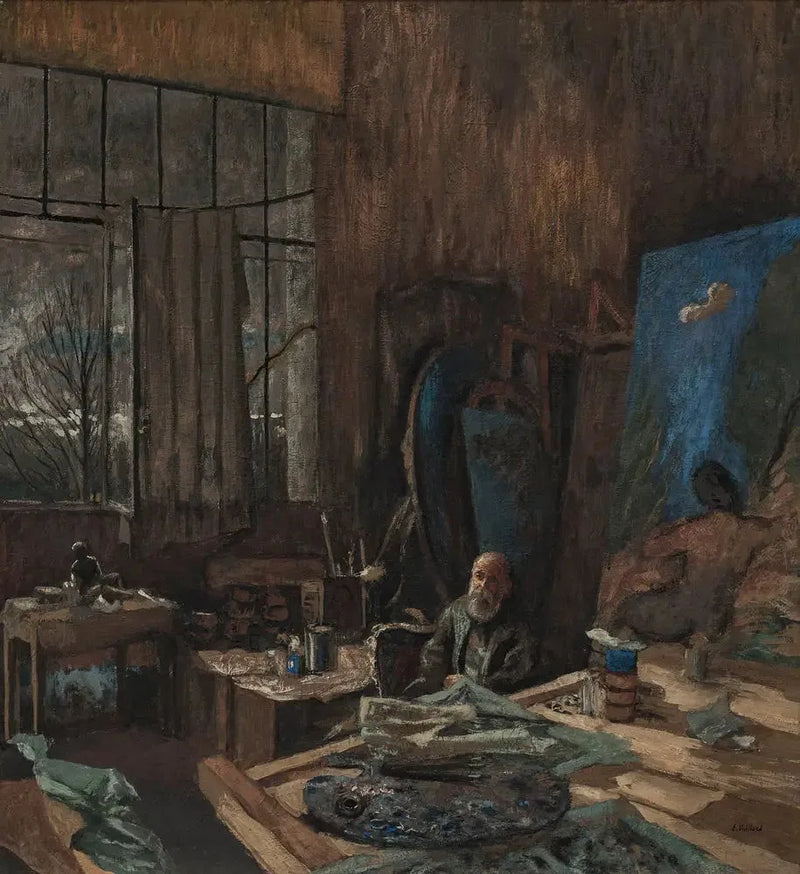 Porträtt av Kerr-Xavier Roussel - Édouard Vuillard
