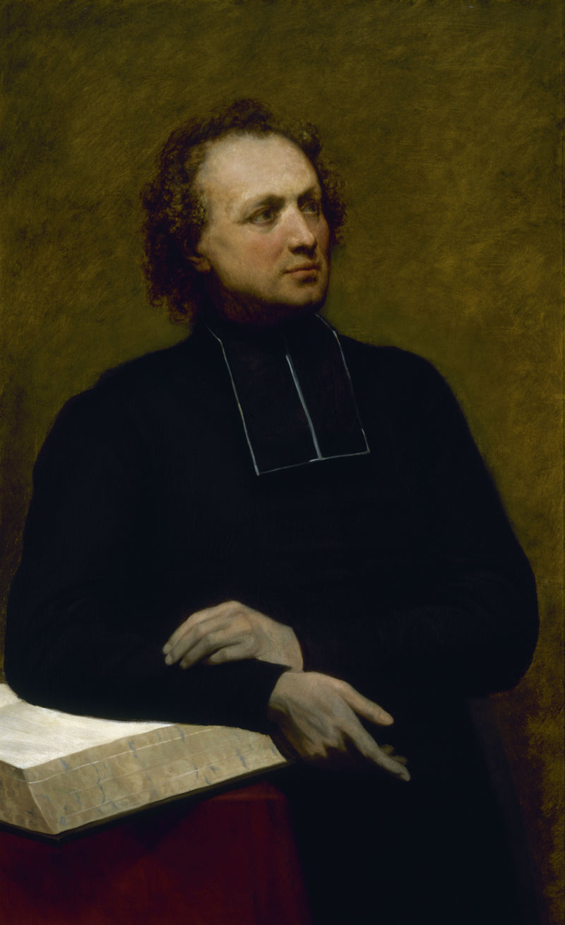 Porträtt av abbot Gaspard Deguerry - Ary Scheffer