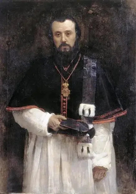 Porträtt av abbot Lavigerie - Léon Bonnat