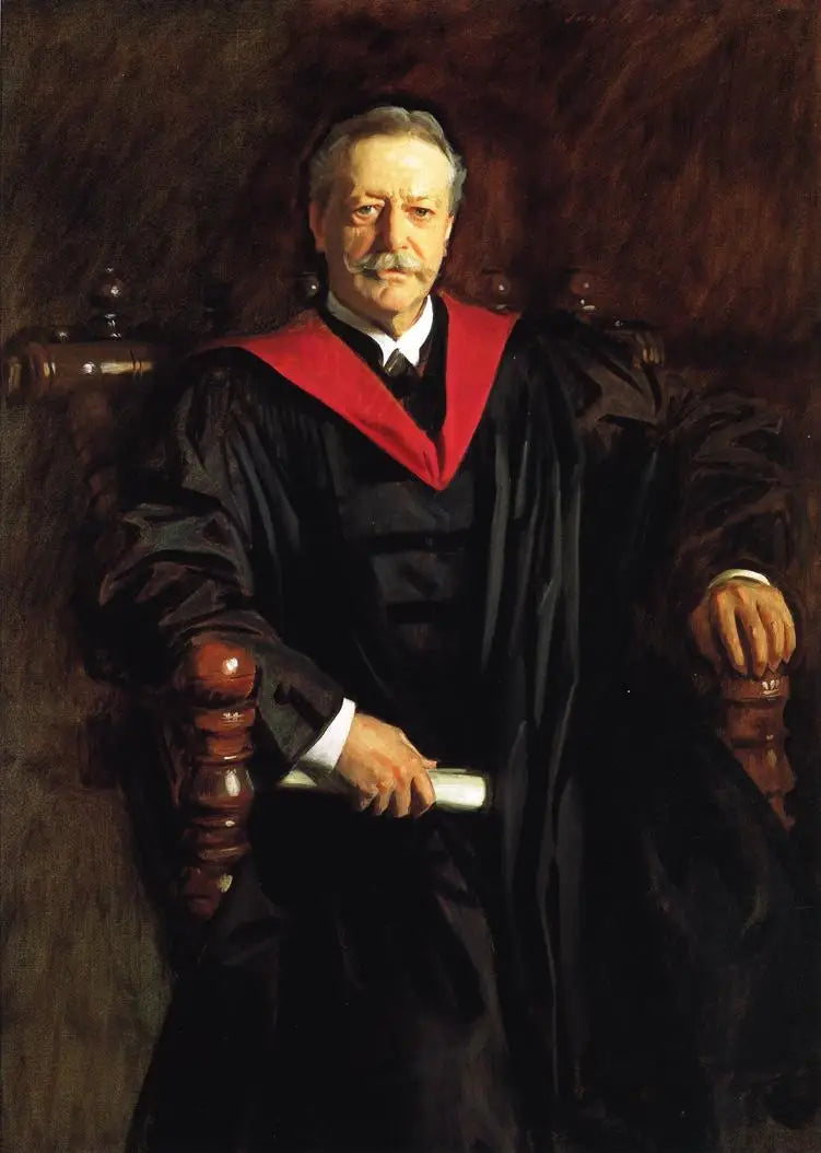 Porträtt av abbot Lawrence Lowell - John Singer Sargent