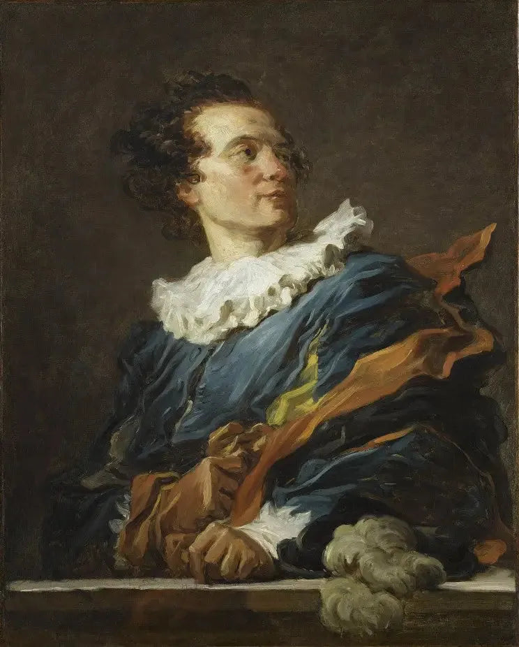 Porträtt av abboten de Saint-Non - Jean-Honoré Fragonard