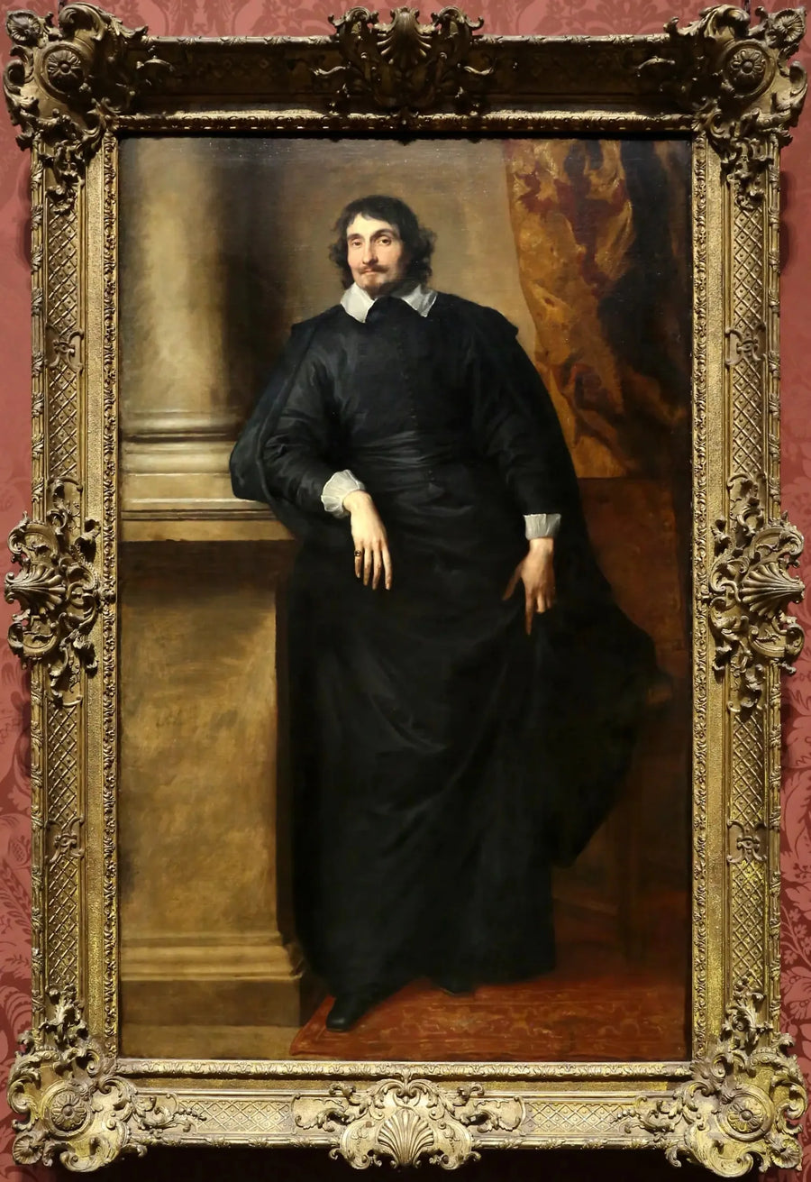 Porträtt av abbot Scaglia - Antoine van Dyck