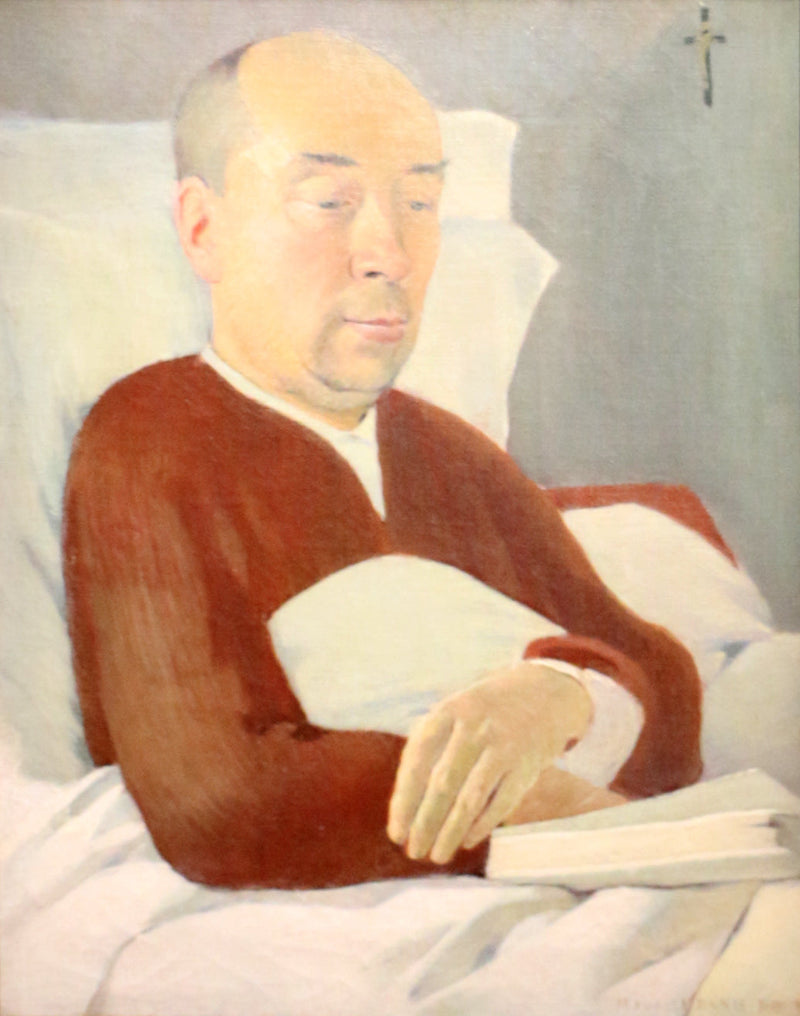 Porträtt av abbot Vallet - Maurice Denis