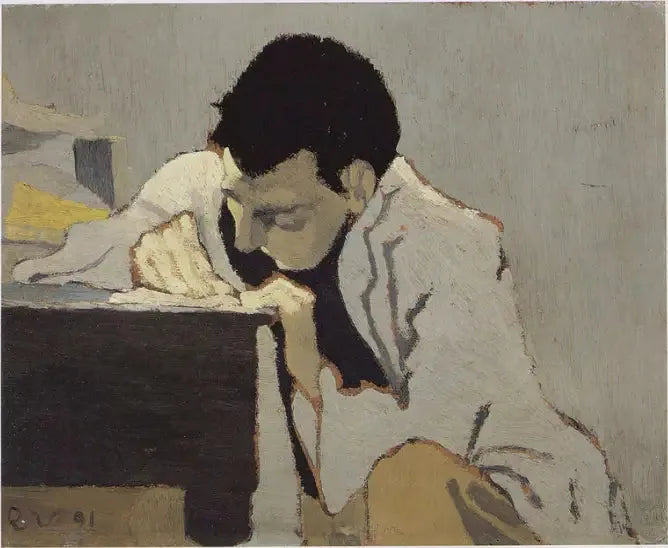 Porträtt av skådespelaren Lugné-Poë - Édouard Vuillard