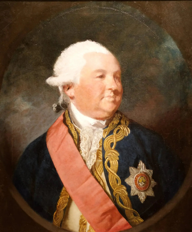 Porträtt av den brittiske amiralen Sir Edward Hughes (1717/1720–1794) - Joshua Reynolds