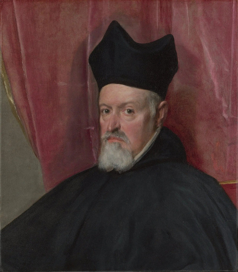 Porträtt av ärkebiskopen Fernando de Valdés - Diego Velázquez