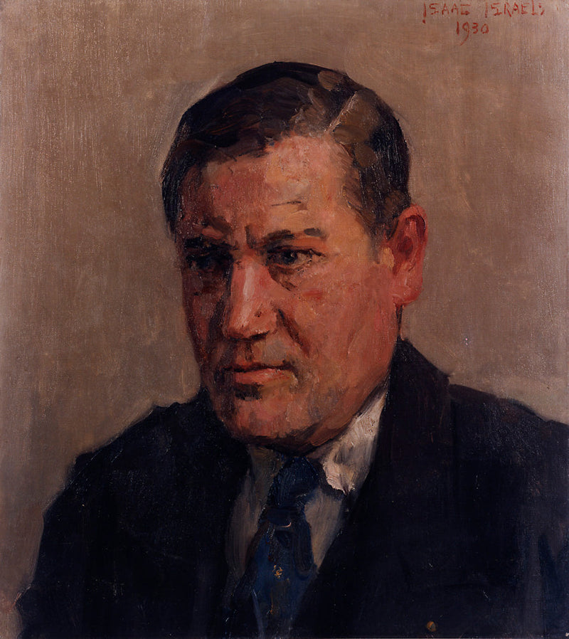 Porträtt av arkitekten Jan Wils (1891-1972) - Isaac Israëls