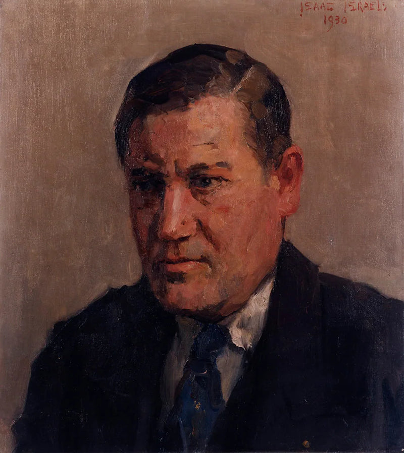 Porträtt av arkitekten Jan Wils (1891-1972) - Isaac Israëls