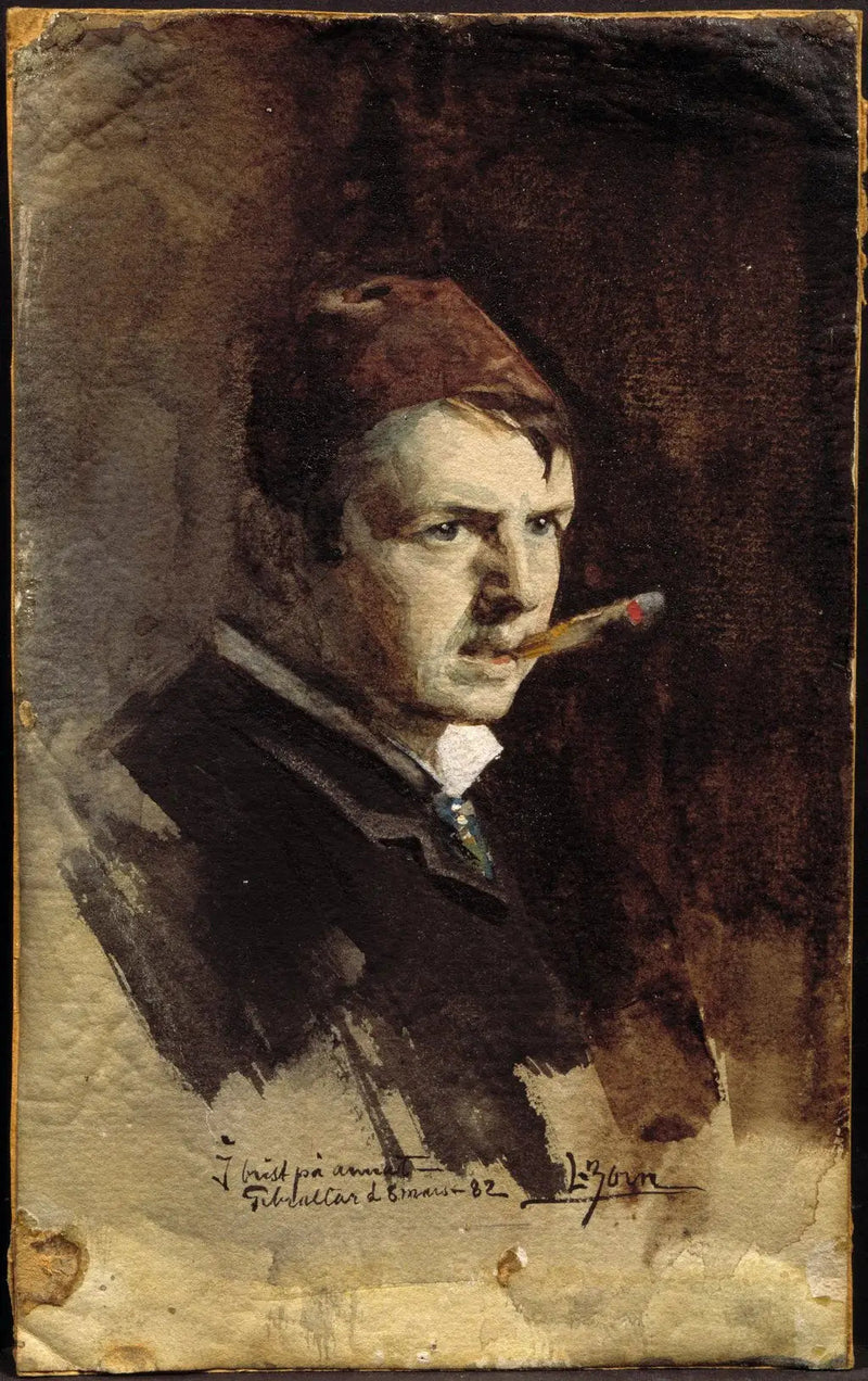 Porträtt av konstnären - Anders Zorn