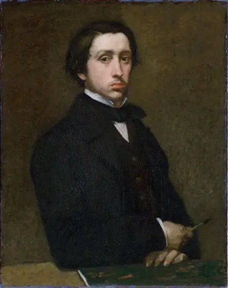Konstnärens porträtt - Edgar Degas