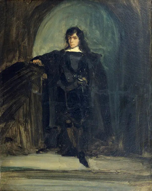 konstnärens porträtt - Eugène Delacroix