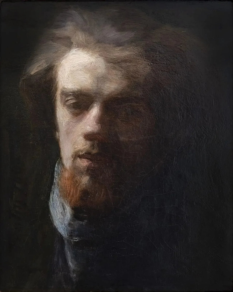 Porträtt av konstnären - Henri Fantin-Latour
