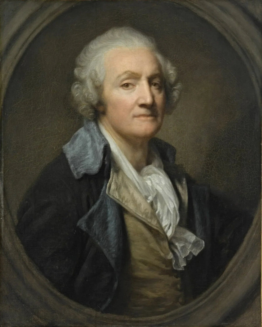 Porträtt av konstnären - Jean-Baptiste Greuze