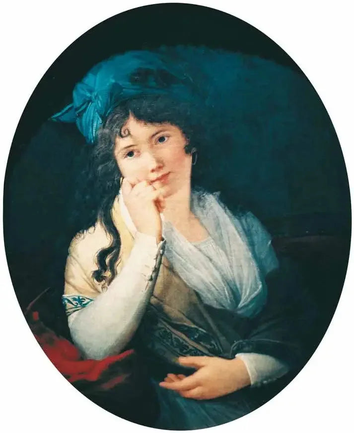 Porträtt av konstnären - Marie-Guillemine Benoist