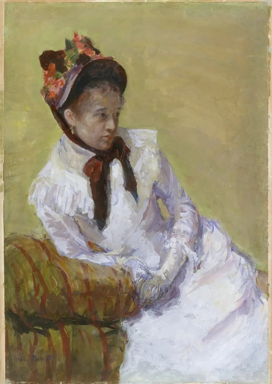 Porträtt av konstnären - Mary Cassatt