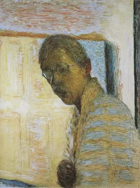 Konstnärens porträtt av honom själv - Pierre Bonnard