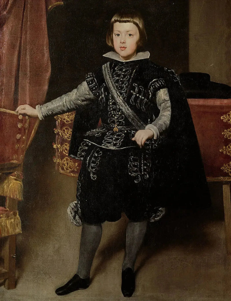 Porträtt av barnet Baltasar Carlos - Diego Velázquez