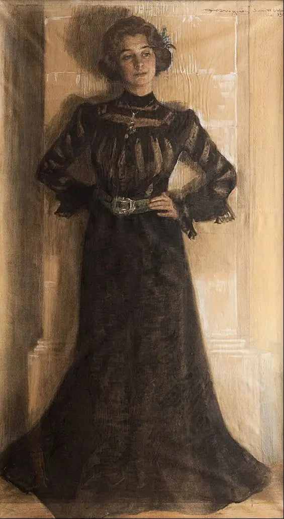 Porträtt av konstnärens hustru: Marie Krøyer - Peder Severin Krøyer