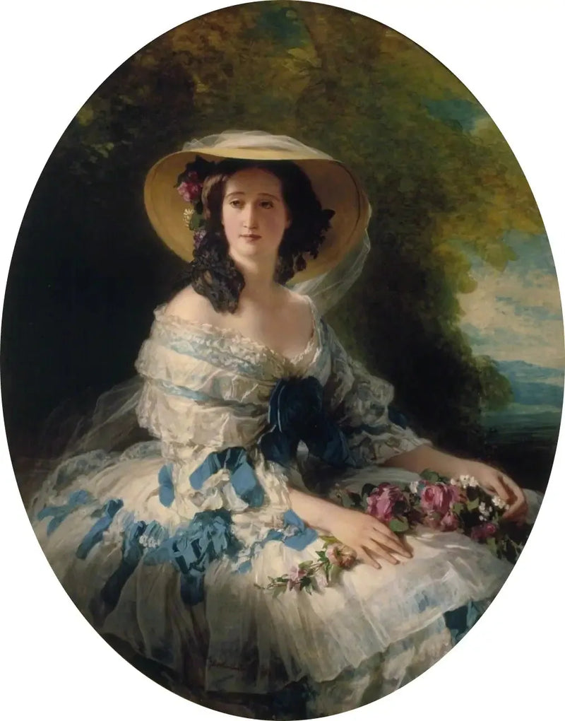Porträtt av kejsarinnan Eugénie - Franz Xaver Winterhalter