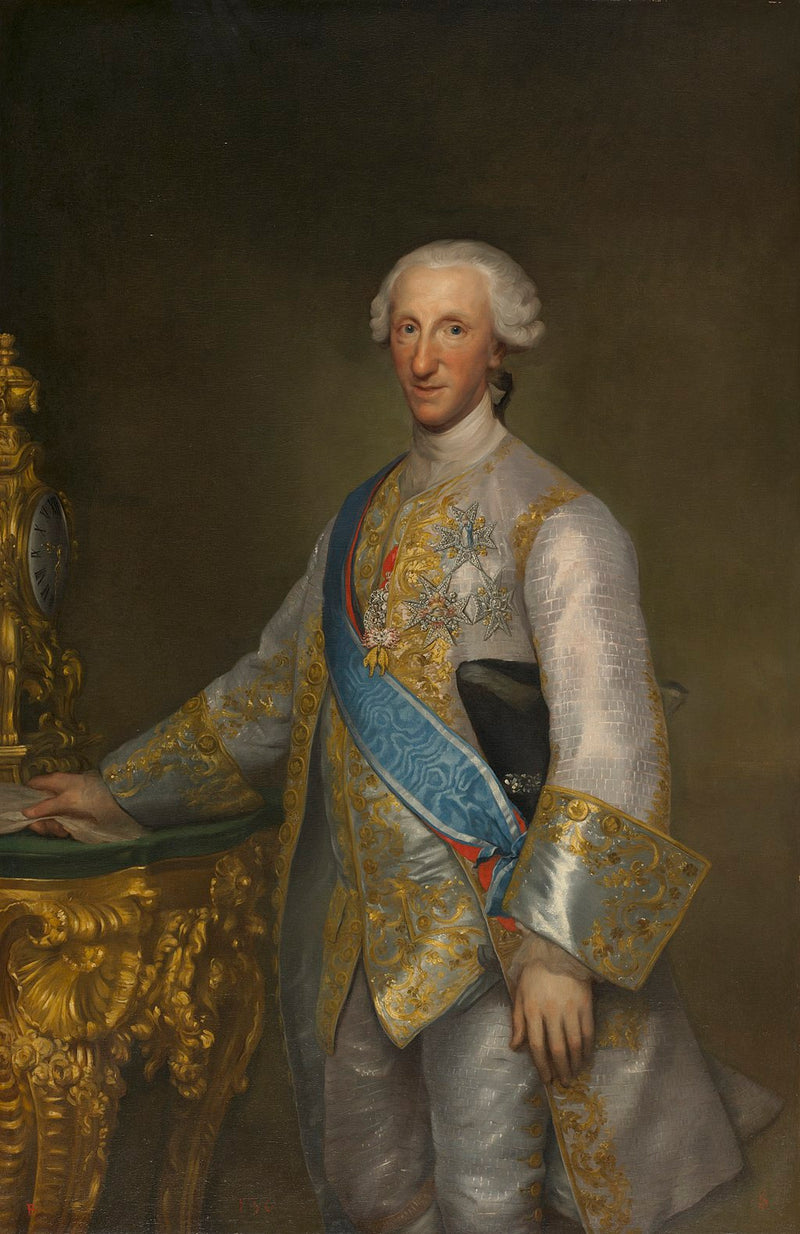 Porträtt av infant Don Luis de Bourbon - Anton Raphael Mengs