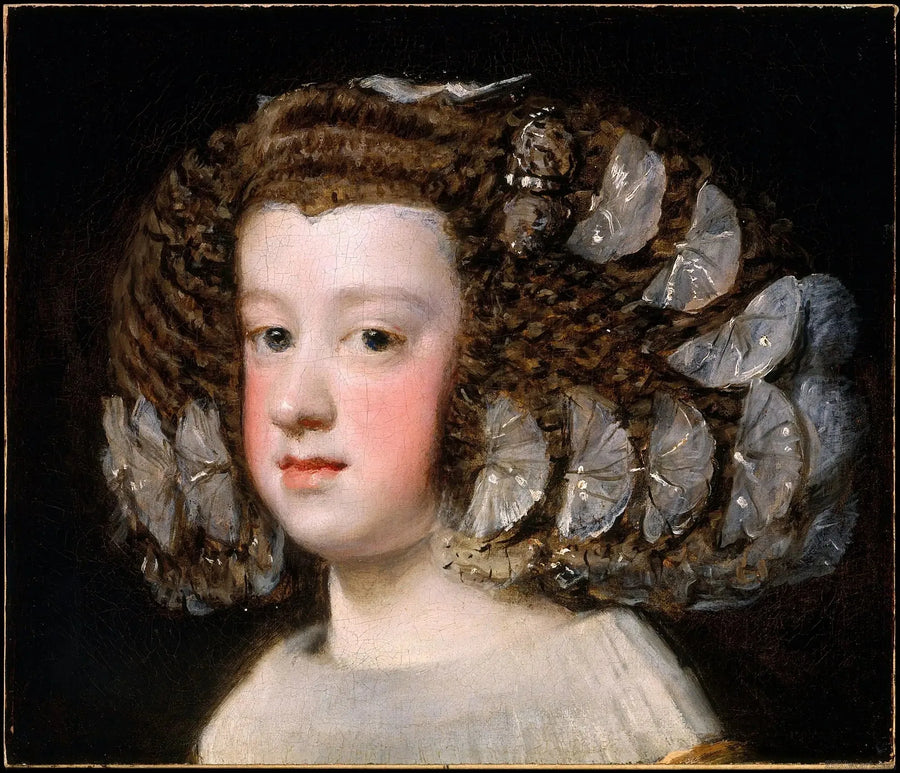 Porträtt av Infanta Marie-Therese - Diego Velázquez