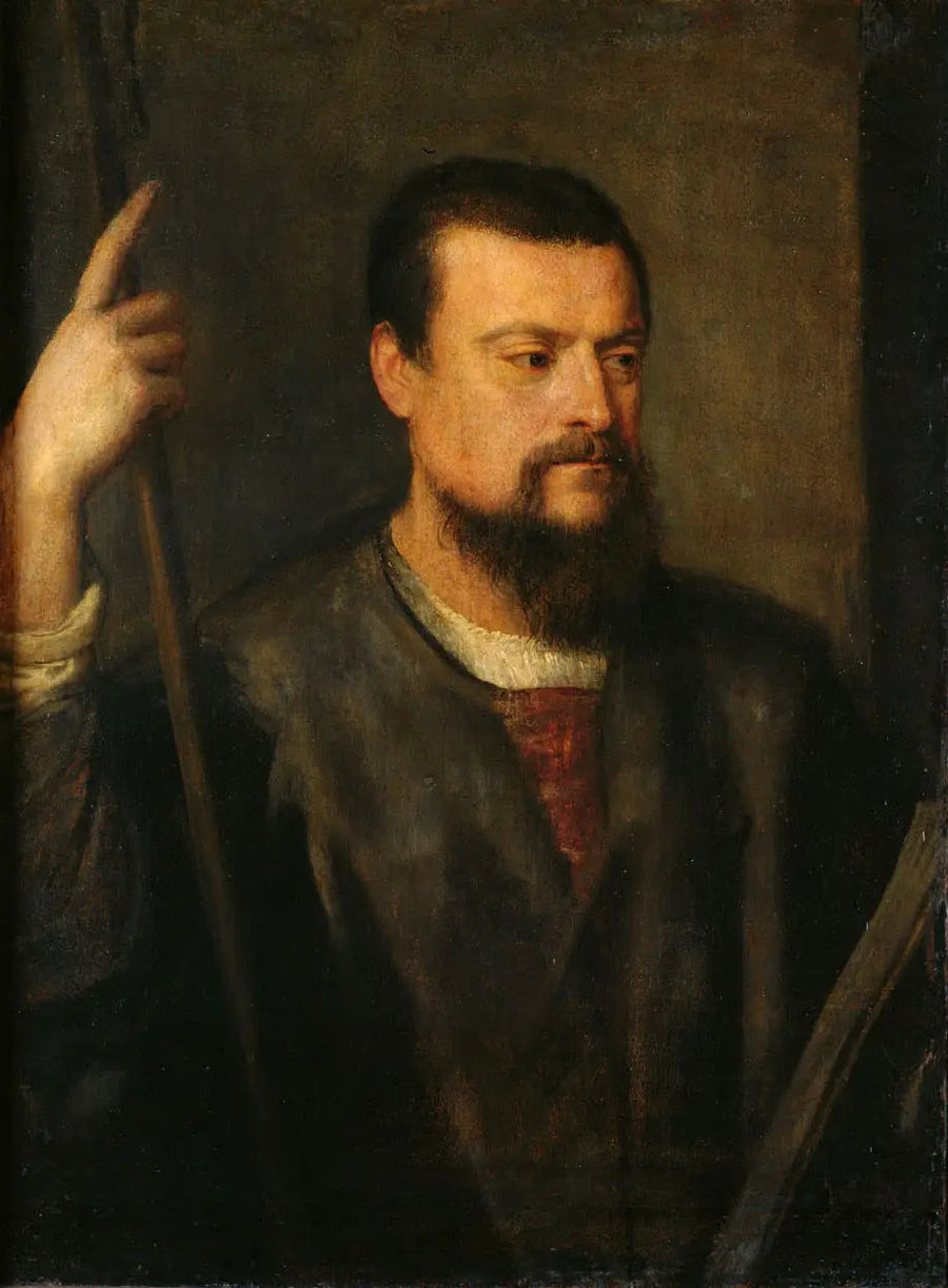 Porträtt av talaren Francesco Filetto - Titian