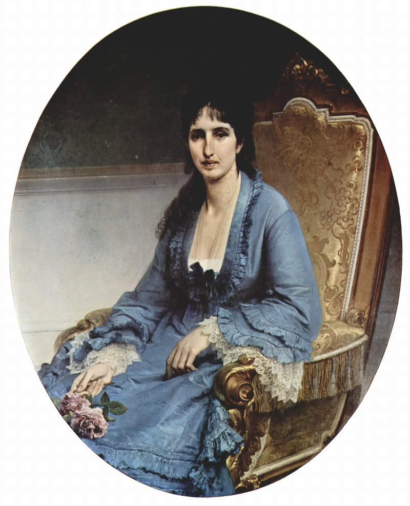 Porträtt av grevinnan Antonietta Negroni Prati Morosini - Francesco Hayez