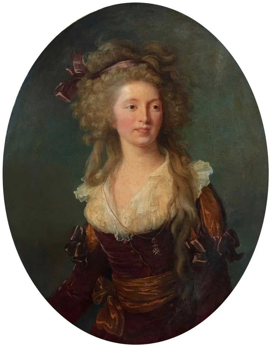 Porträtt av grevinnan de Béon - Élisabeth Vigée Le Brun