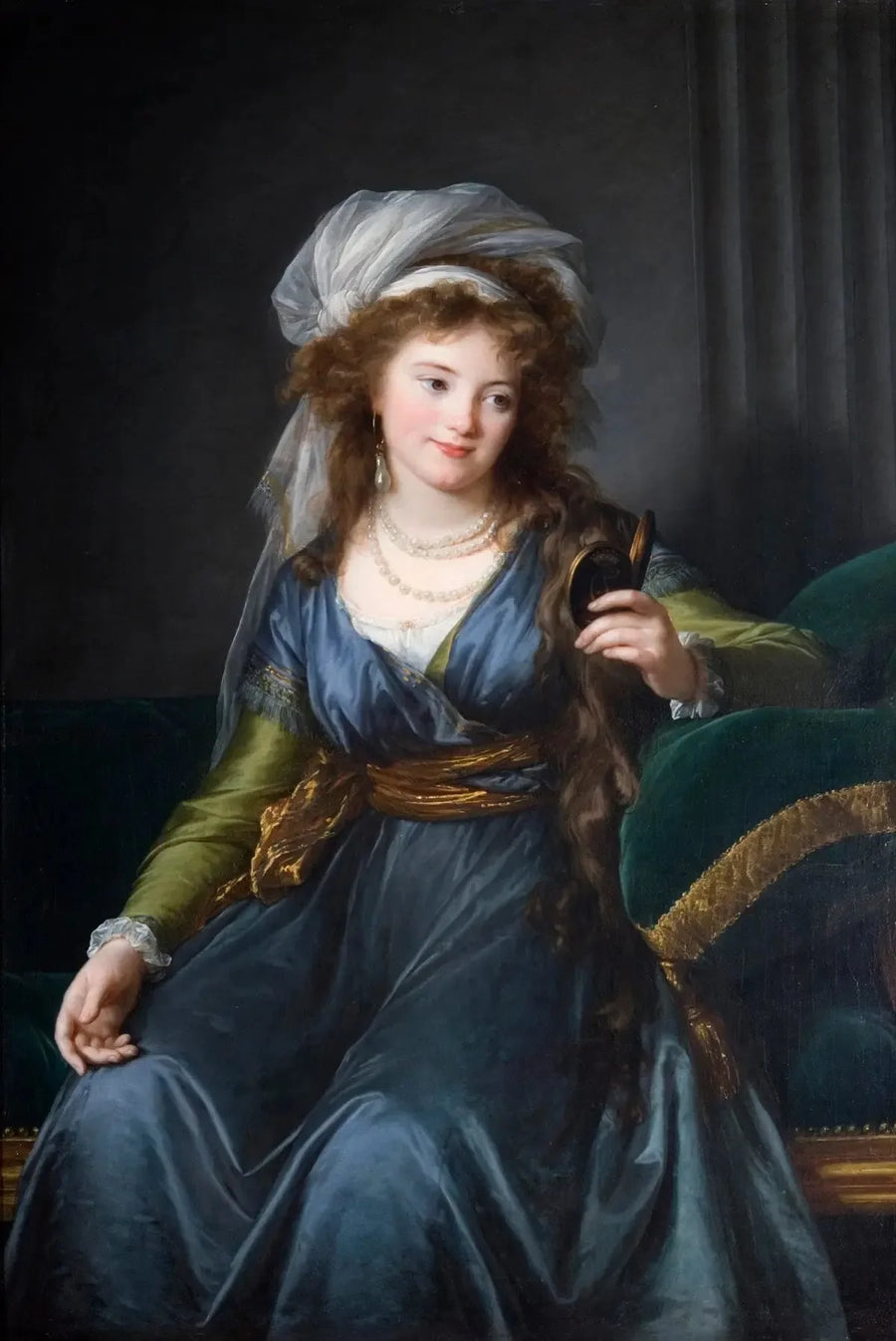 Porträtt av grevinnan Catherine Skavronskaïa - Élisabeth Vigée Le Brun