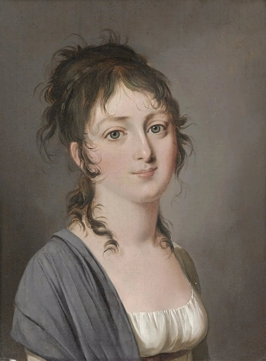 Porträtt av grevinnan François de Sainte-Aldegonde - Louis-Léopold Boilly