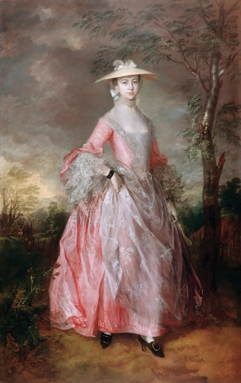 Grevinnan Howes porträtt - Thomas Gainsborough