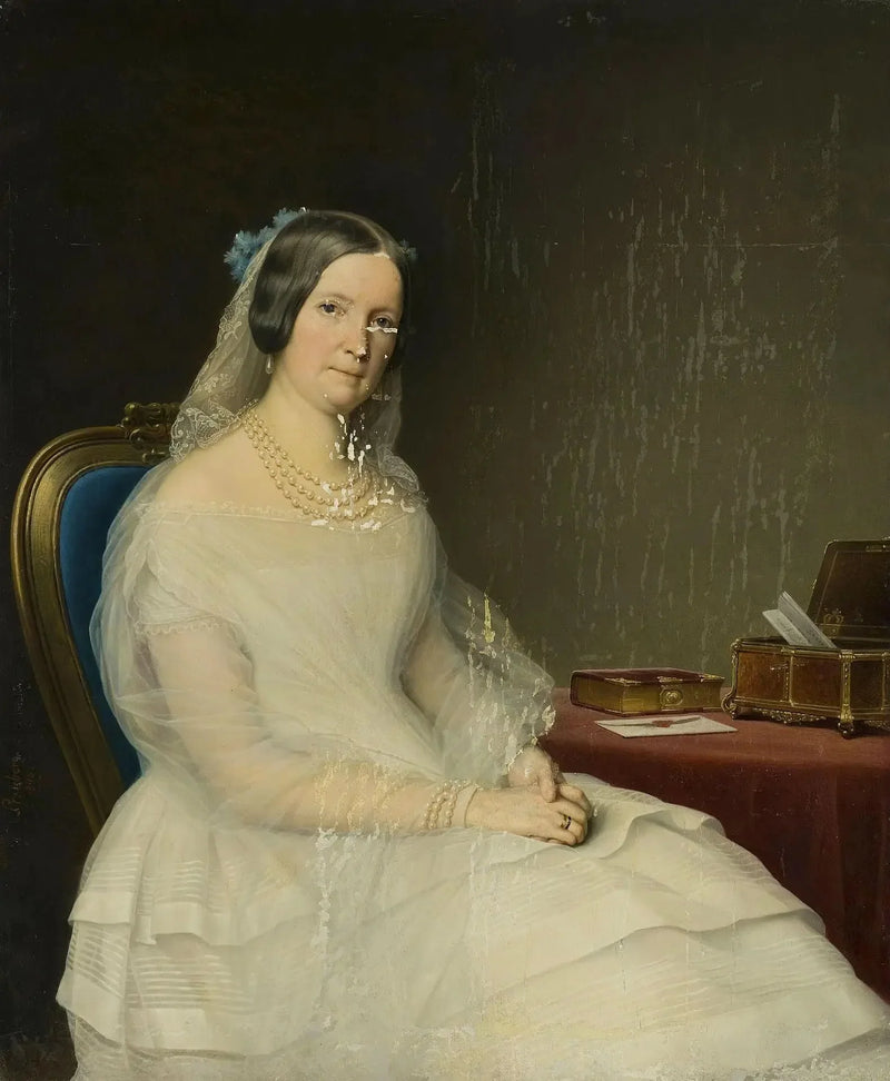 Porträtt av grevinnan Ioulia Stroganova - Charles de Steuben